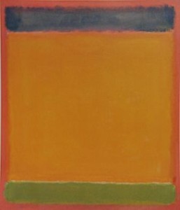 Rothko Blue, Yellow, Green on Red 1954