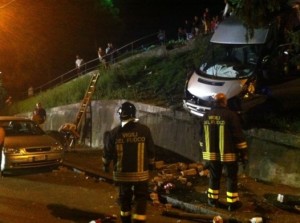 Cavalcavia incidente