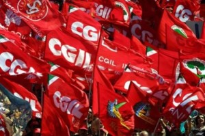 Cgil bandiere