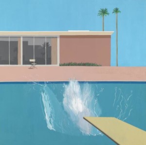 Hockney a big splash