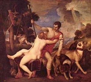 Tiziano Venere e Adone