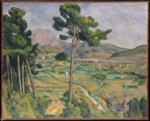 Saint Victoire Paul Cezanne gruppo montuoso