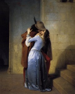 Bacio Hayez prima versione