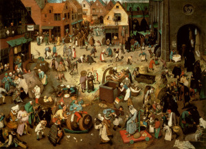 Brueghel Carnevale Quaresima