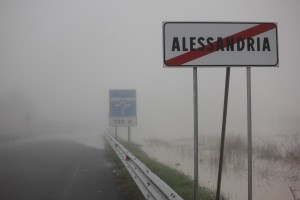 Alessandria nebbia