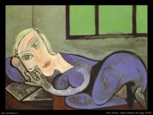 Picasso donna sdraiata