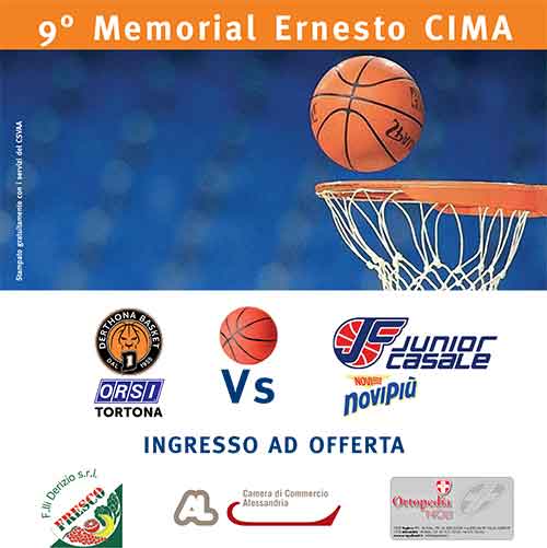 Sabato l’XI edizione del Memorial “Ernesto Cima” ad Alessandria CorriereAl 2