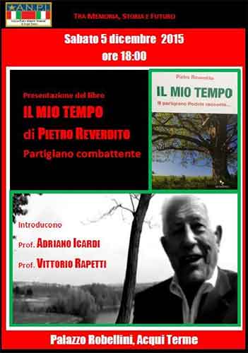 Copia di 'Il mio tempo': ad Acqui la presentazione del libro di Pietro Reverdito CorriereAl 4