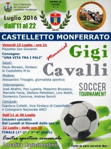 Locandina Memorial Torneo Gigi Cavalli