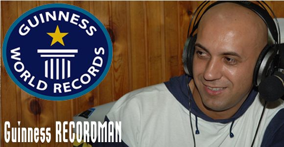 Il Guinness World certifica il primato mondiale del recordman radiofonico alessandrino Stefano Venneri CorriereAl 3