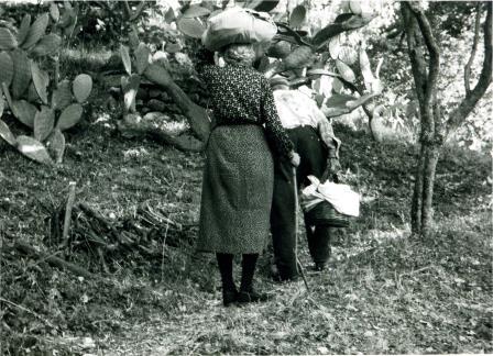 2 - Nonna Franca e nonno Pasquale nell'orto