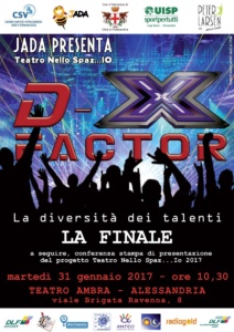 Martedì mattina all'Ambra la finale di D X-Factor, la diversità dei talenti CorriereAl