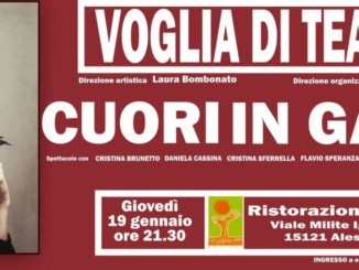 "Cuori in gabbia": alla Ristorazione Sociale appuntamento con Voglia di Teatro CorriereAl