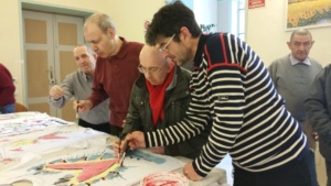 La Fabbrica dei colori: emox (E T-SHIRT)     con l'artista Paolo Emilio Gironda per gli ospiti della Riss Minazzi di Oda Casale CorriereAl