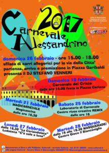 Copia di Carnevale Alessandrino, arrivano le prime adesioni. E il Cristo si prepara alle maschere CorriereAl