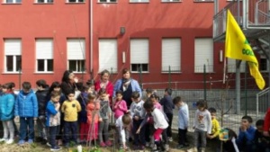 Festa degli alberi Coldiretti: alla primaria Morbelli benvenuto alla primavera nel rispetto dell'ambiente CorriereAl 1