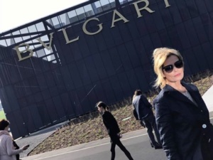 Isabella Ferrari 'madrina' del nuovo stabilimento Bulgari a Valenza CorriereAl