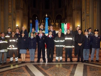 Messa in Duomo ad Alessandria per il vigile del fuoco Paolo Sperico e il sovraintendente di polizia Emanuele Petri CorriereAl