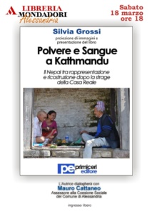 "Polvere e sangue a Kathmandu": alla libreria Mondadori il libro curato di Silvia Grossi CorriereAl