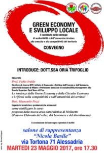 Green economy ed economia 'circolare': martedì alla Basile convegno organizzato dal Quarto Polo CorriereAl 1