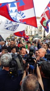 Salvini: "Ad Alessandria avete da cinque anni il peggior sindaco d'Italia: lo volete per altri cinque?" CorriereAl 2