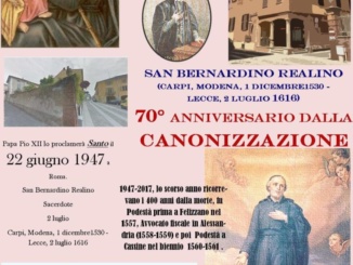 Anniversdella canonizzazione di San Bernardino Realino CorriereAl