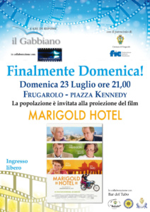 "Finalmente Domenica!: a Frugarolo il Gabbiano porta la commedia "Marigold Hotel" CorriereAl