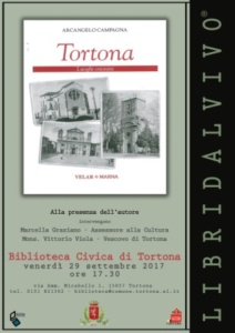 Libri dal vivo a Tortona: venerdì pomeriggio il primo appuntamento d'autunno CorriereAl