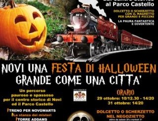 Novi diventa NovGwarts per Halloween CorriereAl 1