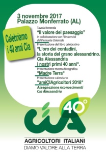 Cia Alessandria compie 40 anni:  apertura della mostra fotografica e altre iniziative celebrative CorriereAl