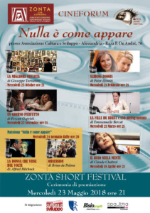 Mercoledì al via il Cineforum di Zonta Club Alessandria CorriereAl