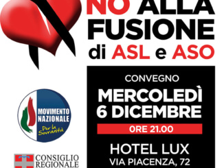 Basta tagli alla sanità alessandrina: mercoledì convegno del Movimento Nazionale contro la fusione Asl Aso CorriereAl