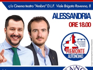 Martedì Salvini e Molinari ad Alessandria presentano il comitato Piemonte Autonomo: comincia ufficialmente la campagna elettorale! CorriereAl