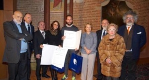 Ai giornalisti Massone, Prato e Grisieri il Premio Franco Marchiaro: ospite della cerimonia Carlin Petrini CorriereAl 3